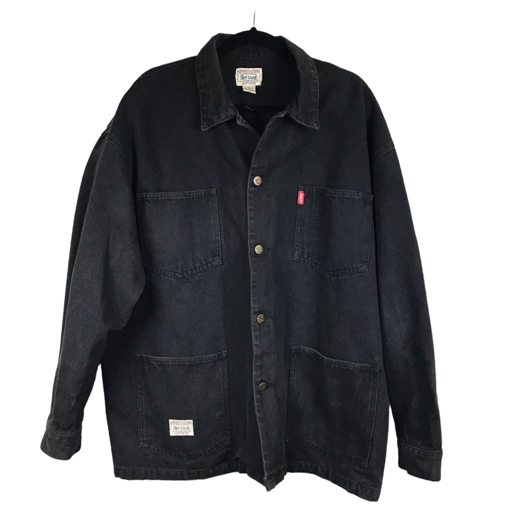 Get Used Black Denim Jacket